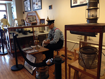 1860 Lighthouse and Light Station Museum Exhibit